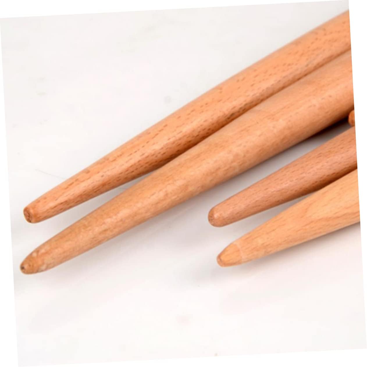Wooden Rolling Pin with Thickness Rings Pastry Roller for Baking Fondant Cookies Noodles Essential Kitchen Tool for Home Restaurant Use