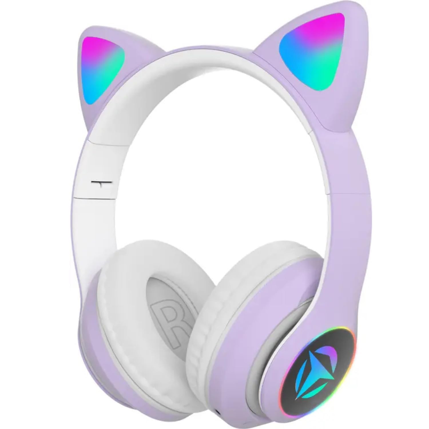 Drumstone (𝟏𝟓 𝐘𝐄𝐀𝐑 𝐖𝐀𝐑𝐑𝐀𝐍𝐓𝐘 Kids Bluetooth Cat Headphones Foldable Design | Cartoon Over-Ear Wireless Headphones with LED Light, Adjustable Fit & Cushioned Earpads for Comfort-image-10