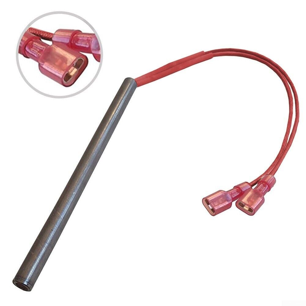 Kit de encendido de varilla caliente de repuesto, 9,5 mm de diámetro, 150 mm de longitud total, encendedor resistente al calor para estufas de pellets Nemaxx