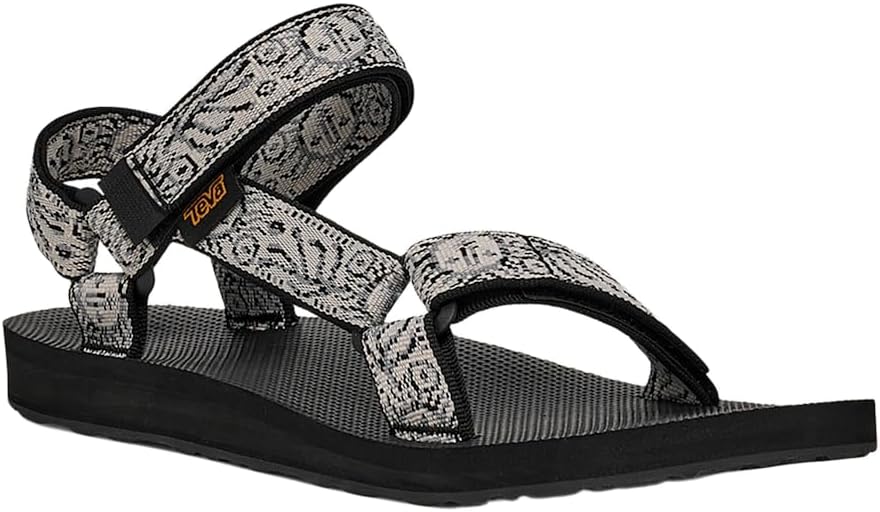 Teva Women's Original Universal Sport Sandal, Windy Summer Black/White, 10
