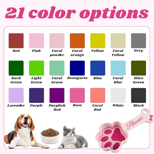 Cuchara medidora personalizada para alimento de perros miniatura 5