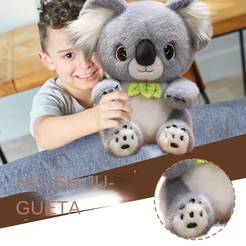 Jouet en peluche koala de collection unisexe pour chambre et voyage