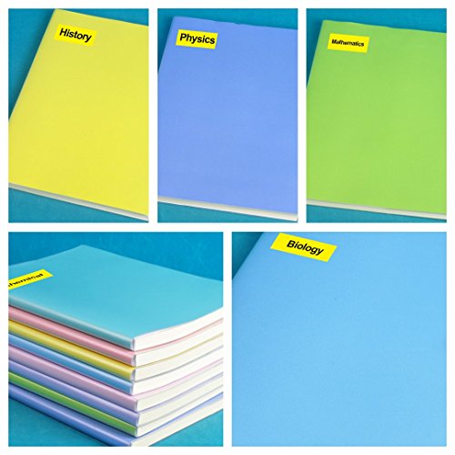 Replace Brother PTouch Labels Tape TZe631 TZ631,1/2 Inch(12mm) W x 26.2 Feet(8m) L,Black on Yellow,Compatible for Brother Label Maker PTD210 PTH100 PTD400AD PTP700 PTD600 PT1230PC, 5 Pack