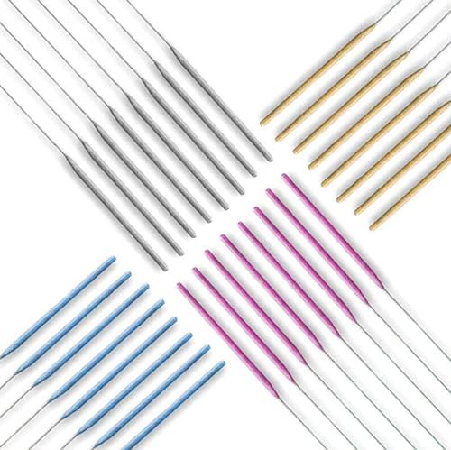 Pack of 8 - 9cm Sparkler Candles Sticks Cake Decoration Topper (Blue)