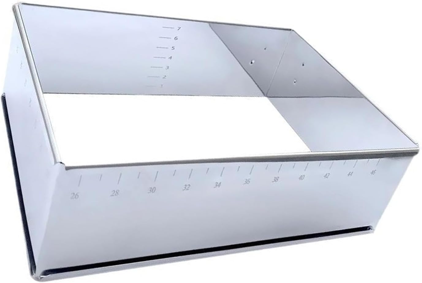 Rectangular Mousses Rings Mould Stainless Steel Cake for Professional Baking