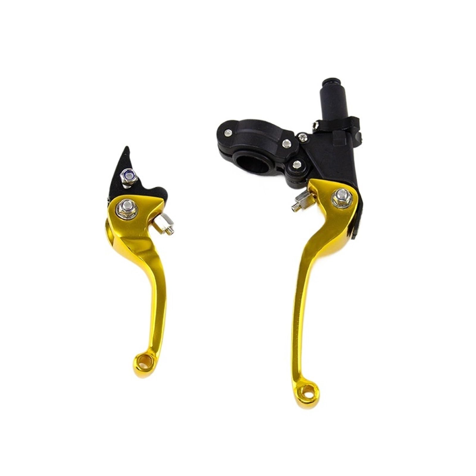 Wkdyriwo Golden 22Mm Universal Motorcycle Brake Clutch Levers For Cnc Asv Motorbike Door Handle For Crf Yz Yzf Xr Exc Klx Rmz 125 250 450 250R Motorcycle Brake Clutch Levers