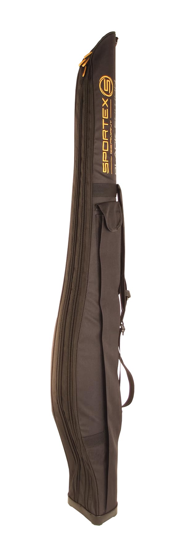 Sportex Super Safe Rutentasche Black Edition 2 oder 3 Fächer Rutenfutteral Angeltasche Rod Case für montierte Ruten Verschiedene Längen