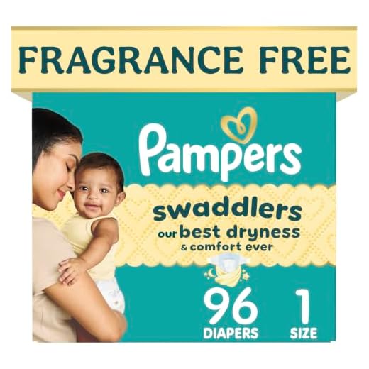Pampers Swaddlers Newborn Diaper Size 1 96 Count