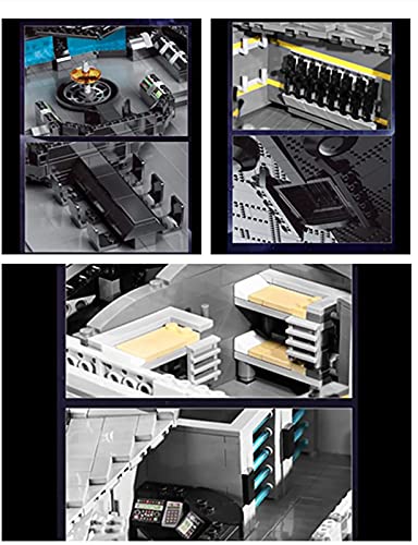 FYHCY Technik Sternenzerstörer Bauset, Zerstörer 21004, Super Star Destroyer UCS Klemmbausteine Kompatibel mit Lego Star… – Bild 6