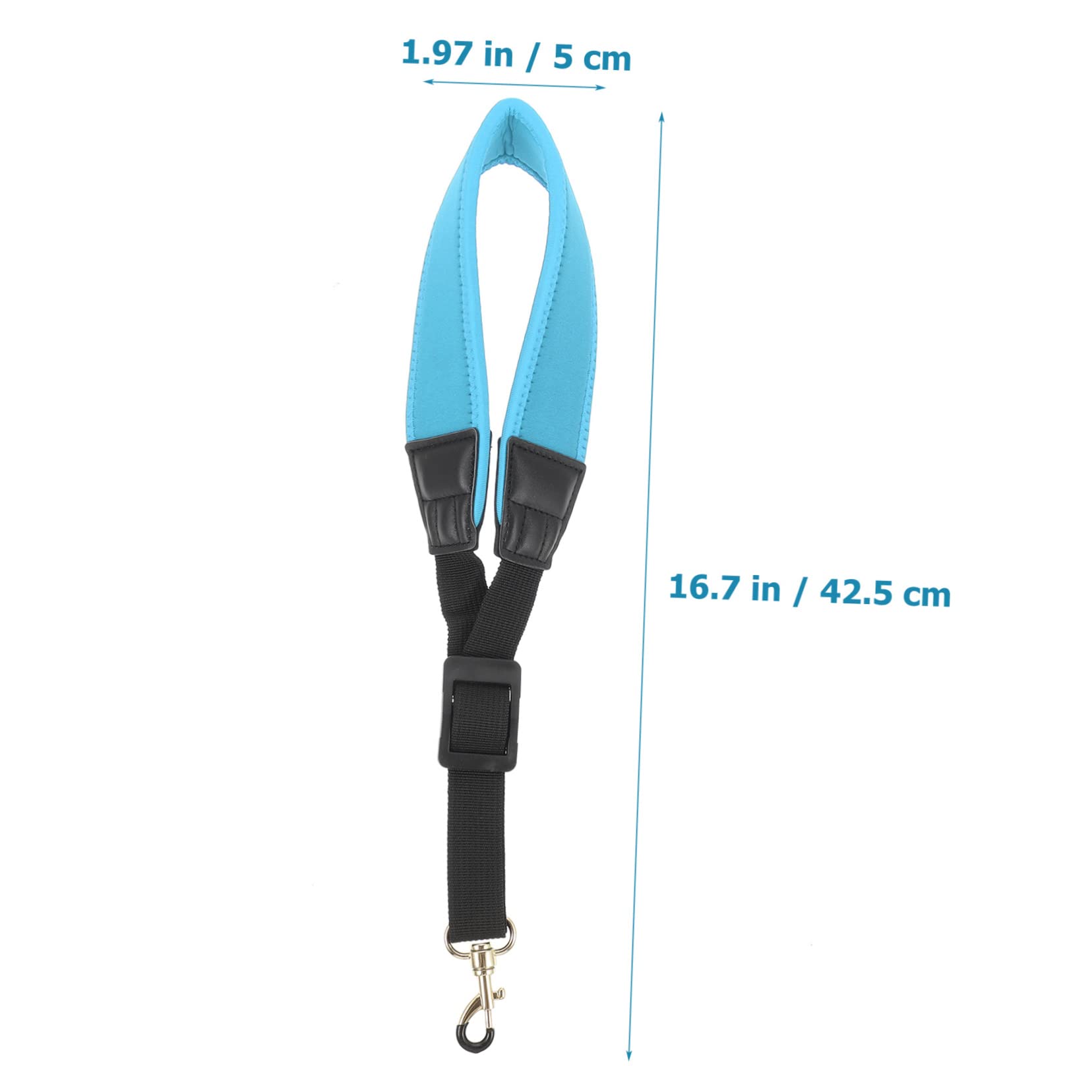 Yardwe Saxophone Neck Strap Tenor Sax Neck Strap Lightweight Comfortable Saxophone Accessory