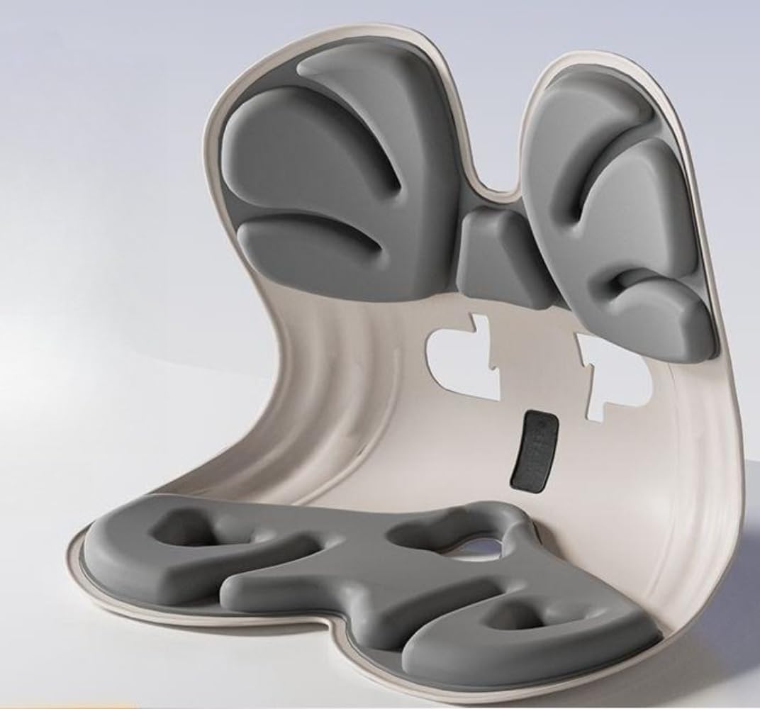 高反発メモリー綿 姿勢矯正 骨盤サポートチェア 軽量 オフィス 長時間座り作業 腰が痛くならない 人体工学設計 猫背改善 持ち運び簡