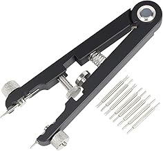 Toaluea Watch Strap Spring Pliers Tool Set Pin Removal Tool with 8 Solid Points, Spring Bar Alloy Steel Pliers for Changing and Repairing Watch Straps