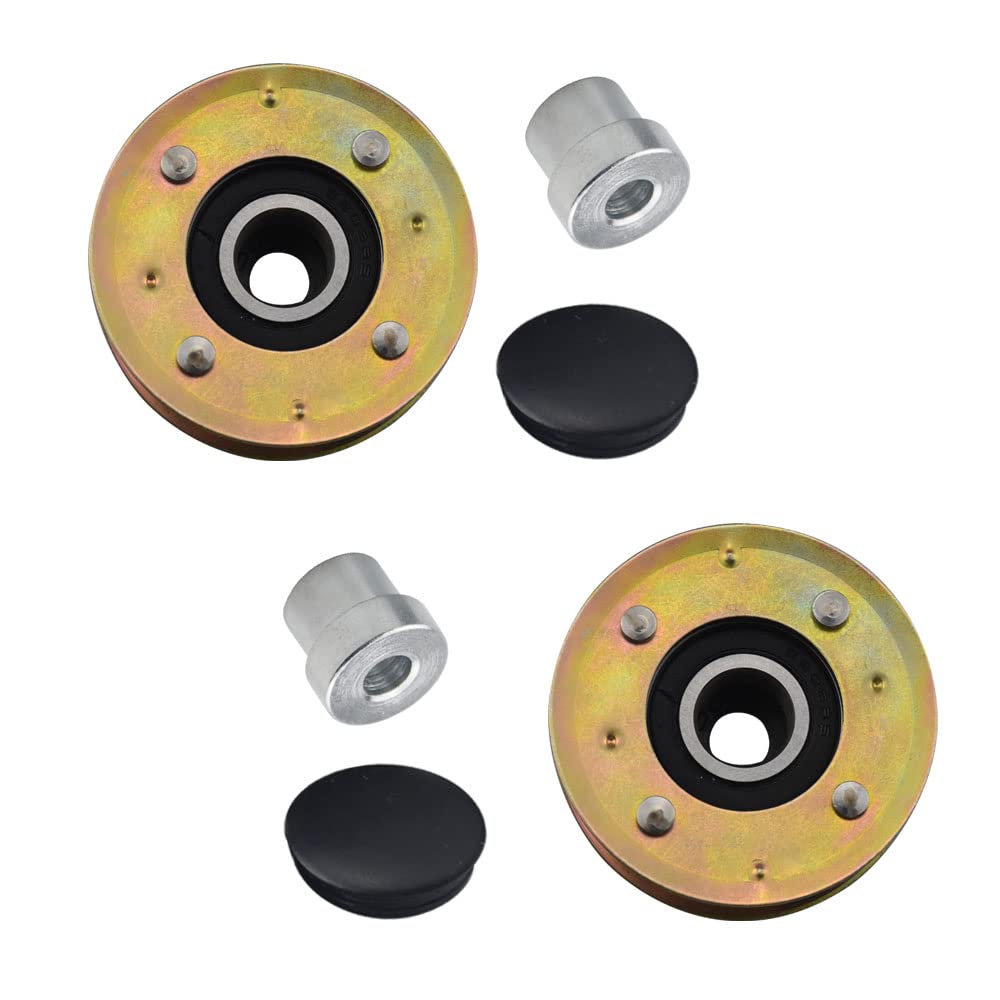 SnowBear 131-4529 125-2532 Pulley Kit Compatible with Toro 30" Timemaster Turfmaster Lawnmower Use on 20199, 20200, 20975, 20977, 21199, 21200 Mower (2)