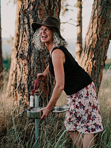 Ripskirt Hawaii - Length 3 - Quick Wrap Cover-Up That Multitasks As The Perfect Travel/Summer Skirt (Small / 4-6, Terra Cotta Garden) #TOP7