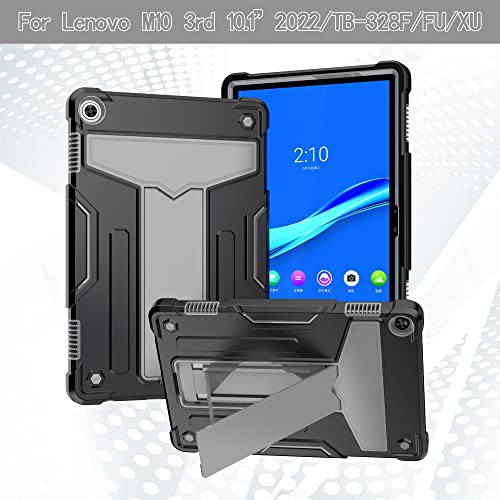 Coque Lenovo Tab M10 3ème gén Antichoc avec Support Bureau