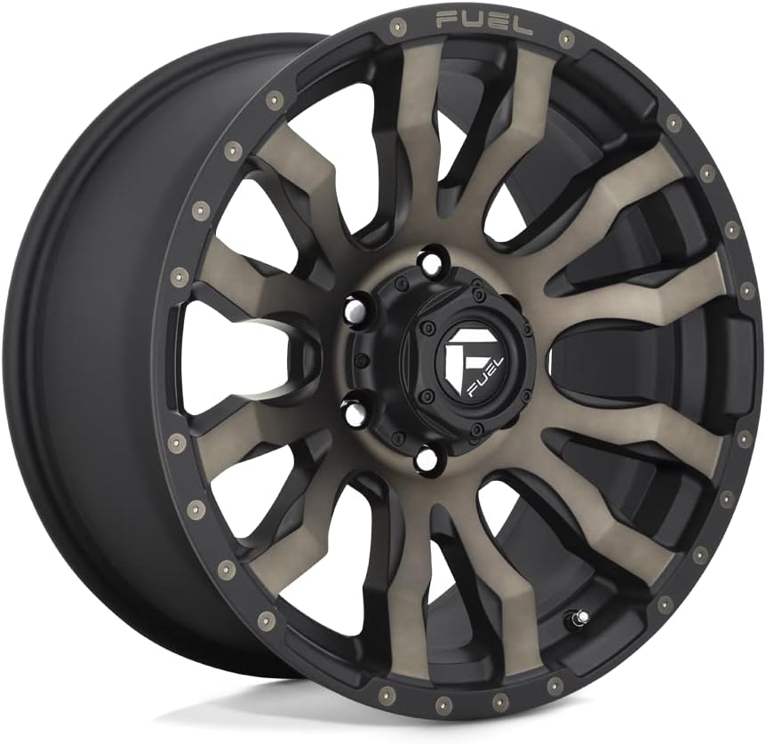 D674 BLITZ 22x12、ボルトパターン:5x5/、オフセット:-44、マットブラックダブルダークティント、1セット