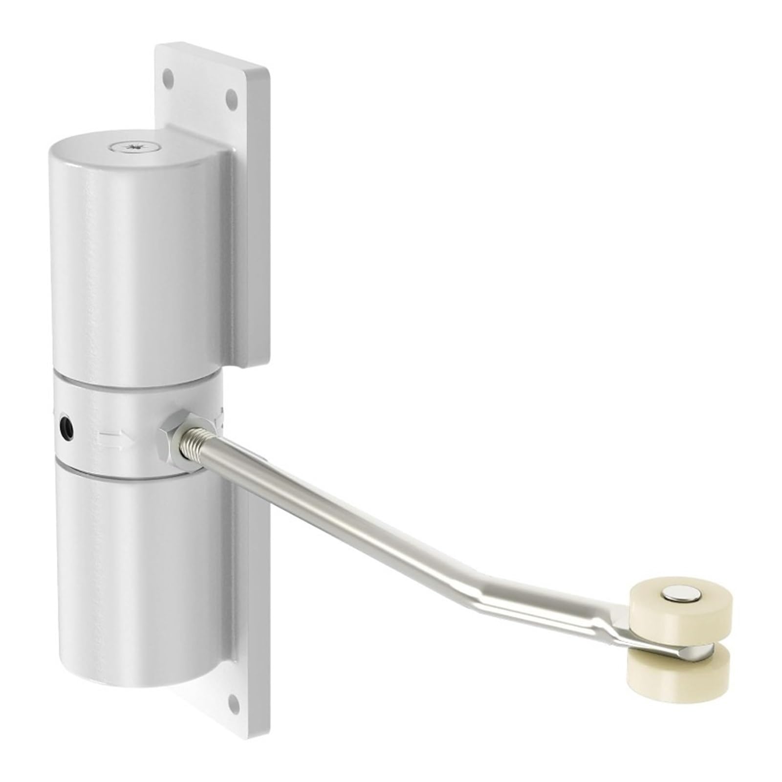 Heavy-Duty Automatic Door Closer with Adjustable Spring – 30kg Closing Force Hinge