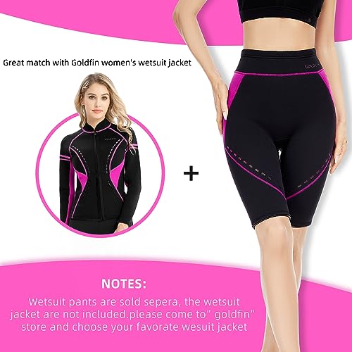 GoldFin Wetsuit Shorts for Women, 2mm Neoprene Short Wetsuit for Water Sports Surfing Diving Swimming Kayaking by GoldFin - Image 4