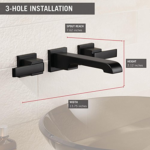 Delta Ara Wall Mount Faucet Trim - Image 2
