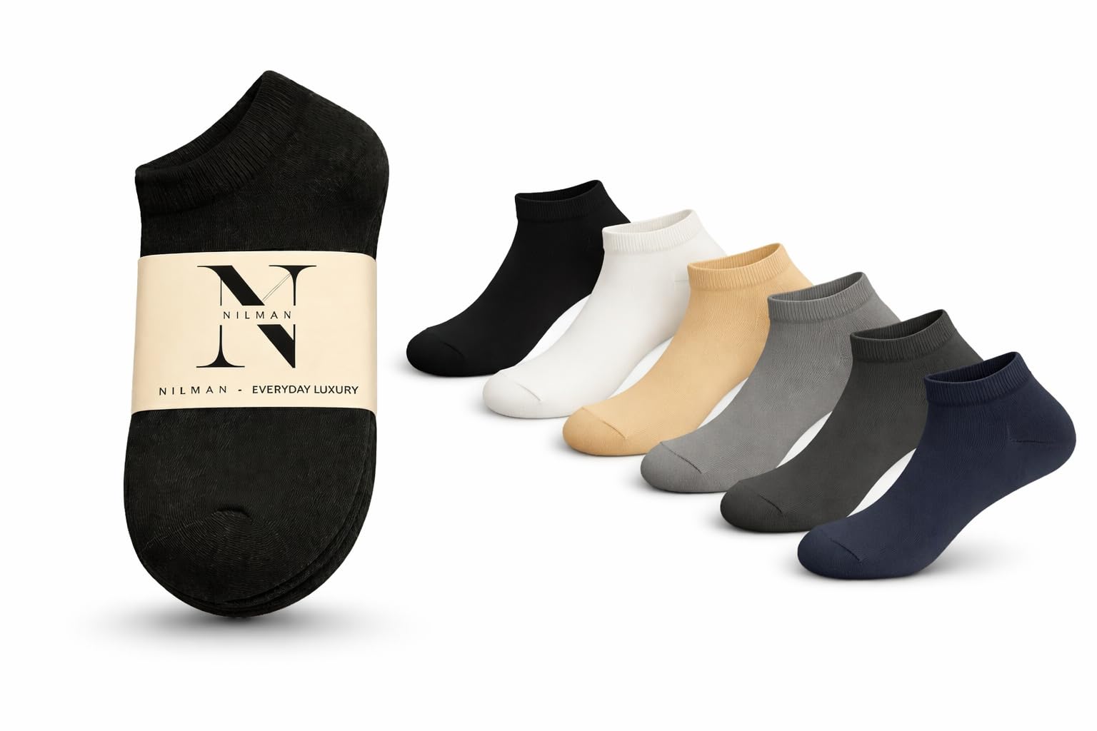 socks for men and women,boys & girl Anklesocks pack of 6 pair cotton multicolour combo, Free size-image-30