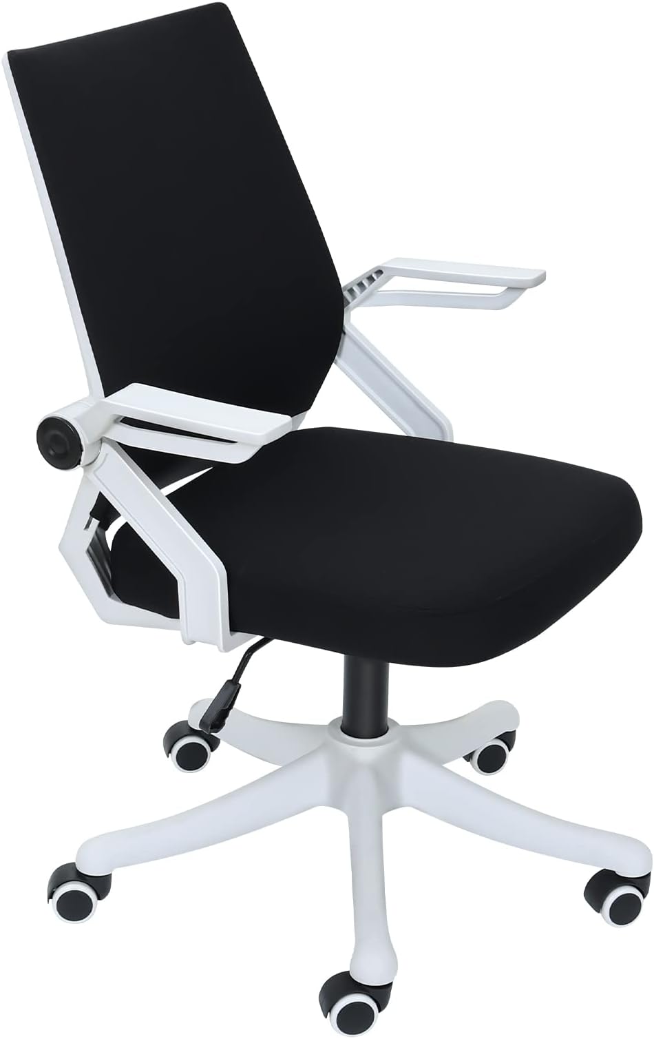 ARTETHYS Ergonomic Office Desk Chair High Back Mesh Computer Chair with Headrest Adjustable Lumbar Support Cushion Retractable Footrest Swivel Chair for Office Home (Black)