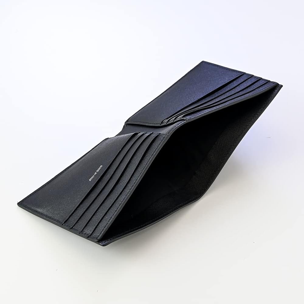 Amazon | [ポールスミス] 二つ折り財布 小銭入れ無し メンズ 財布 ミニ