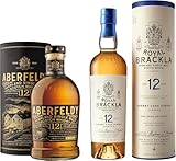 アバフェルディ12年・ロイヤルブラックラ12年飲み比べ2本セット [シングルモルト ウイスキー スコットランド産 700ml×2本][正規品]