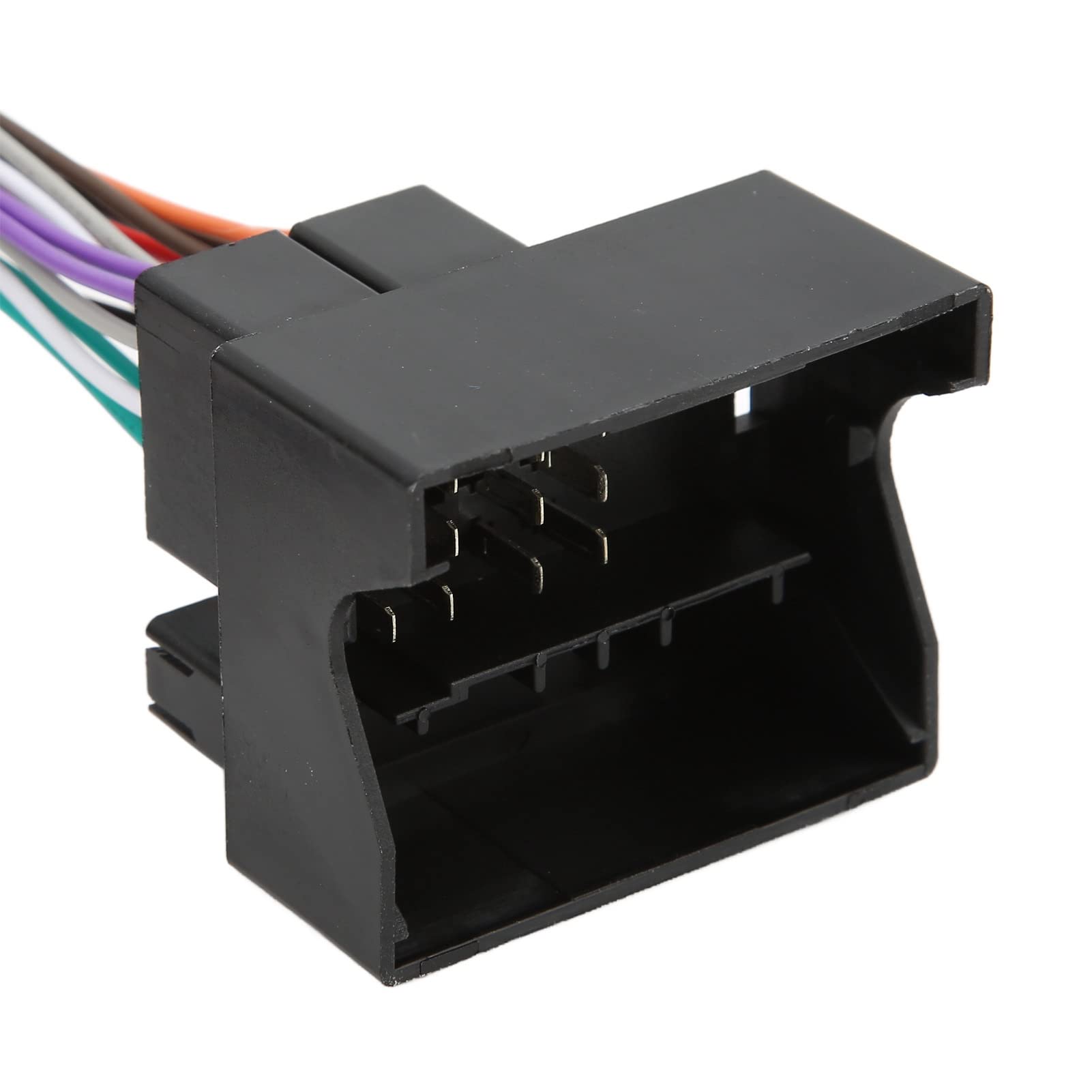 ZJchao Adapter samochodowy Aux Adapter do RCD310 RCD510 RNS510 ABS Łatwa instalacja z przewodem zasilającym