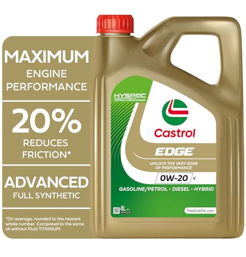 Castrol EDGE 0W-20 Engine Oil 4L