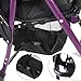 Baby Stroller Bottom Basket Organizer - Large Capacity Storage Bag for Shopping and Essentials, Infant Stroller Accessory with Under Seat Storage Compartments, 11.8 x 9.8 x 3.9 Inch