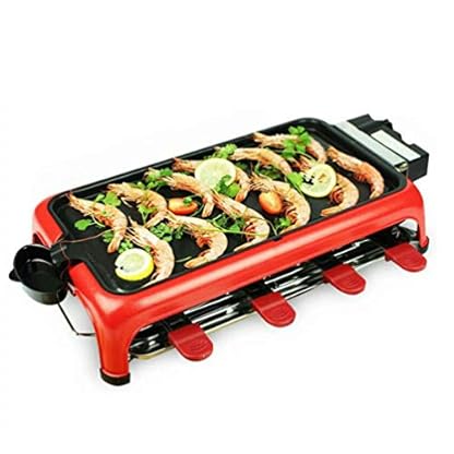 RONGJJ Tischgrill Doppelschicht Elektrogrill, Tragbarer Grill Im Innenbereich, Einstellbare Thermostatische…