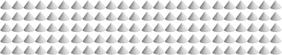 KONTONTY 120pcs Pottery Refractory Support Nails Set Kiln Accessories for Ceramic Firing Easy to Use High-Temperature Resistant Tools for Pottery Crafts