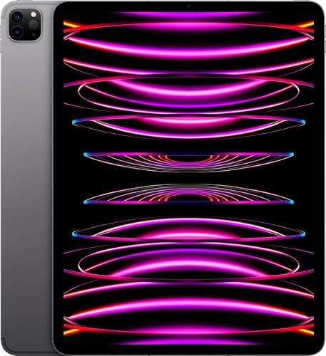 Image of Apple 2022 iPad Pro 6th Gen (12.9-inch, Wi-Fi, 256GB) - Space Gray (Renewed Premium)