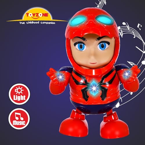 Image of Toyzone Dance Hero-22039 | Electronic Toy | Dancing Hero | Musical Toys | Music with Dance Movement | Battery Operated Toy | Light & Music | Age 12+ Months