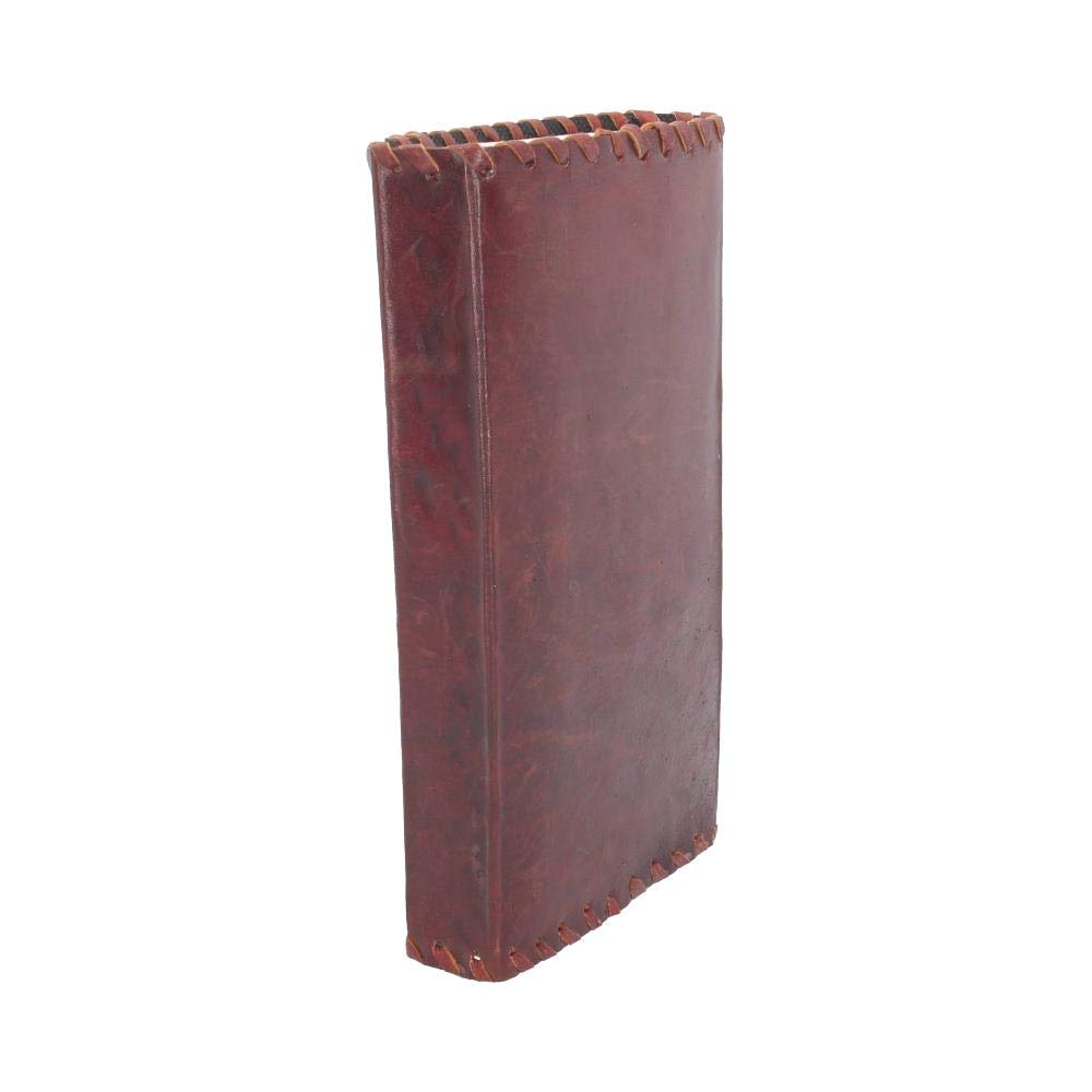 Nemesis Now Leather Journal With Lock 25cm Brown, Red, 14 x 23cm - Image 3