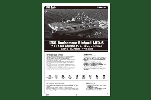 Miniatura 5 de Hobby Boss USS Bonhomme Richard LHD-6 Kit de modelo