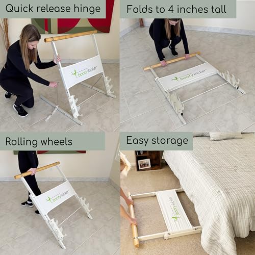 Home Fitness Exercise Equipment for Barre, Ballet, Abs, Arms, Strength & Cardio - Freestanding Strong Stable Design for Pushing & Pulling Excercises