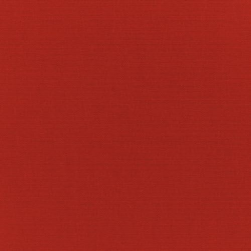 Sunbrella Canvas Logo Red Indoor/Outdoor Fabric 5477-0000