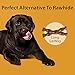 Emerald Pet - Dog Chews, Chew Treats, Rawhide Free, All-Natural Chew Sticks, Lasting Dog Treat, 100% Digestible, Grain-Free, Gluten-Free (Twizzies, Size 6,)