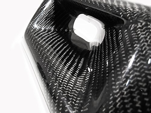 Carbon Fiber Front Bumper Intake Hole Air Duct Cover Compatible For With Nissan 2003-2009 350Z Z33 - Left Side Only
