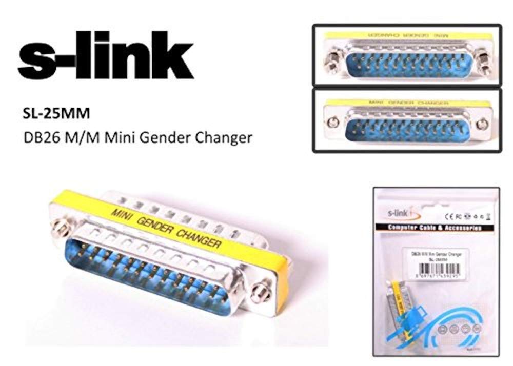 S-link SL-25MM DB25 M/M Mini Çevirici