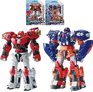 [Metalion]Gift Packed Auto Transformation Robot 2 Set HURICANE & AERO/ 2 robots are compatible with each other and can be automatically transformed