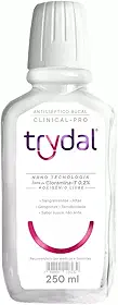 Enxaguante Bucal Clinical-Pro 250ml Antisséptico Cloramina-T Fórmula Avançada Gengivas Saudáveis Proteção Completa Mal Hálito Prevenção
