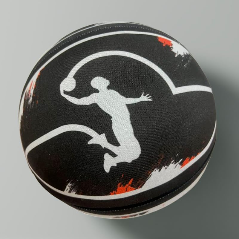 Smousseball, Smooth Ball Basket Silent Basketball Size 7 Size 6 Size 5 Foam Ball Indoor
