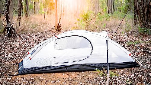 NAUTIKA, Barraca de camping individual Modelo WIndy com capacidade para 1 pessoa. Coluna d’água de 2