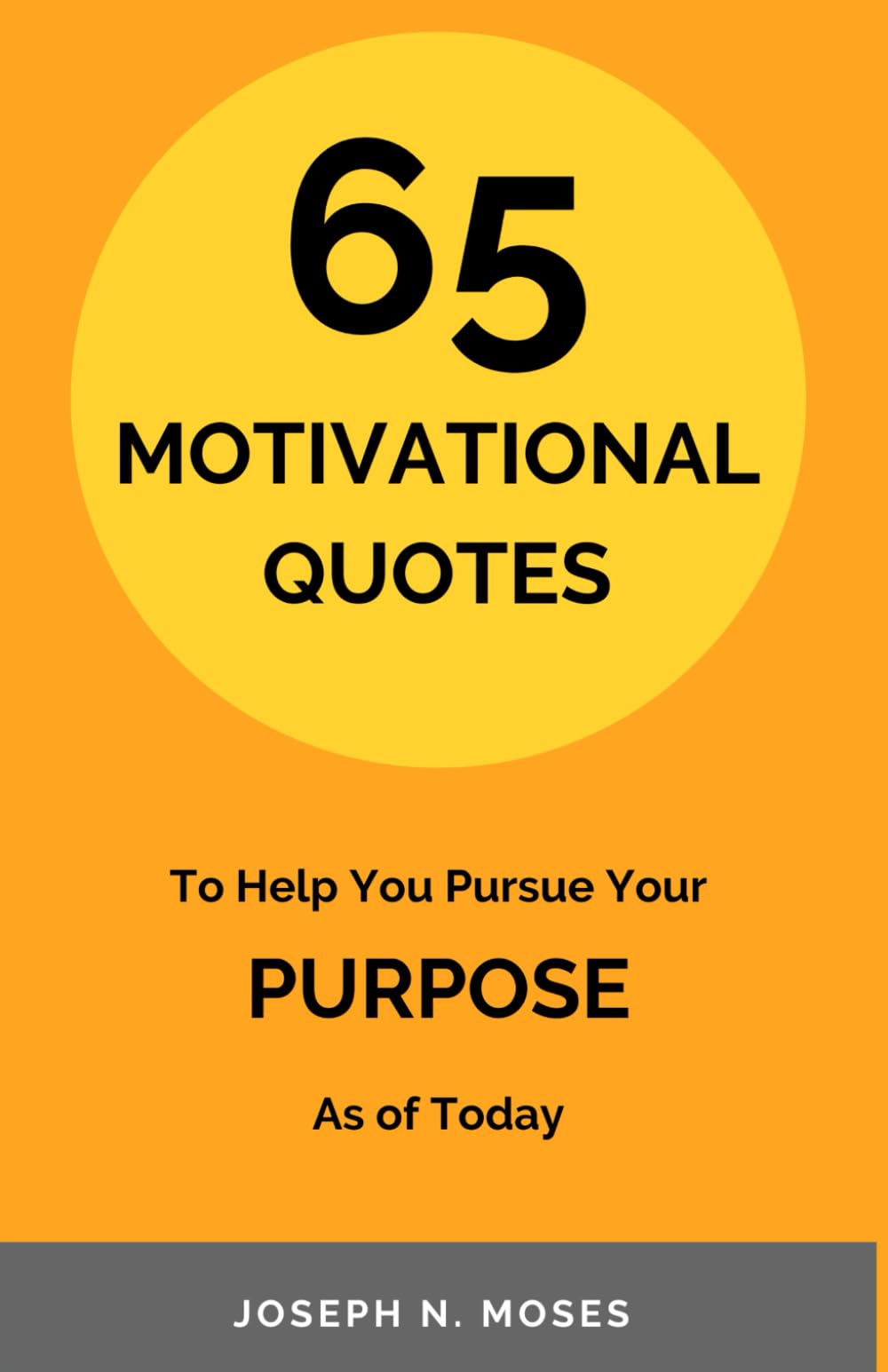 65 MOTIVATIONAL QUOTES: To Help You Pursue Your PURPOSE As of Today