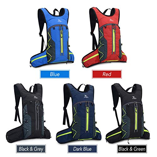 Pacote de ciclismo, Andoer Mochila leve dobrável para ciclismo com capa de capacete Esporte ao ar li