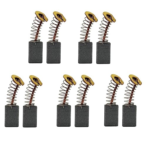 Kit com 5 pares Escova Carvão para Tupia Vonder TLV550 e AWT F-550 9320550220