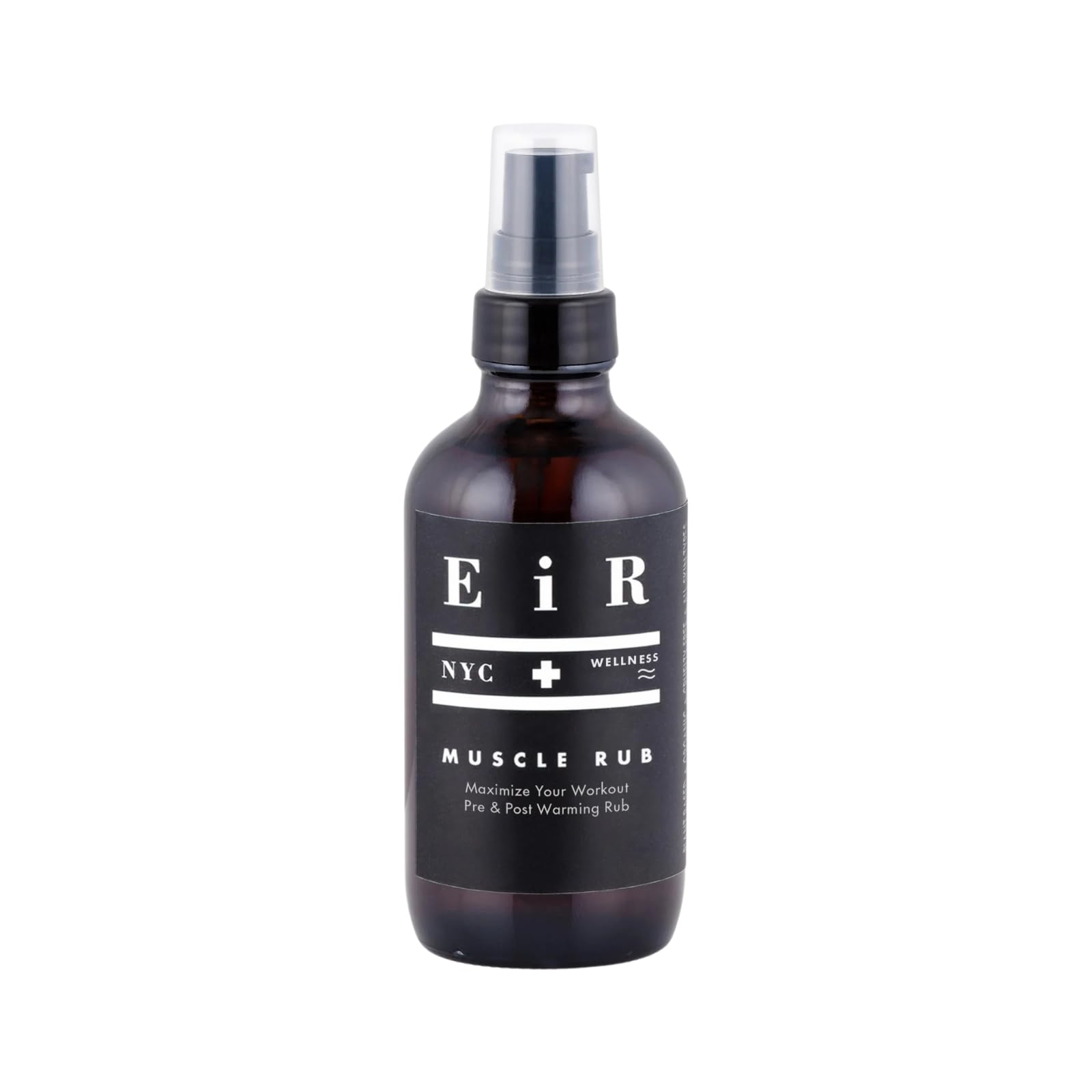 EiR NYC Muscle Rub | Pre and Post Workout Massage Oil | Soothes, Prevents or Reduces Inflammation and Soreness | Natural Ingredients, Arnica, Ginger, Calendula and Turmeric