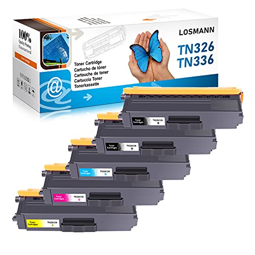 Toner TN-336 TN-326 haute capacité pour impression couleur nette sur MFC-L8850CDW HL-L8350CDW